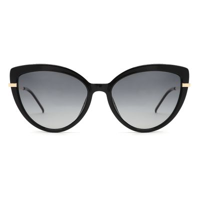 Óculos de Sol Feminino Chilli Beans Polarizado Gatinho Degradê Preto