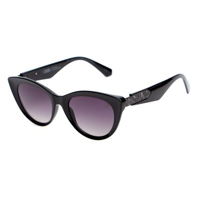 Óculos de Sol Feminino Eco Cat Degradê Preto