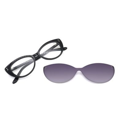 Armação Para Óculos de Grau Feminino Chilli Beans Multi Polarizado Degradê Preto