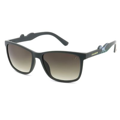 Óculos de Sol Infantil Masculino Jurassic World Quadrado Degradê Verde