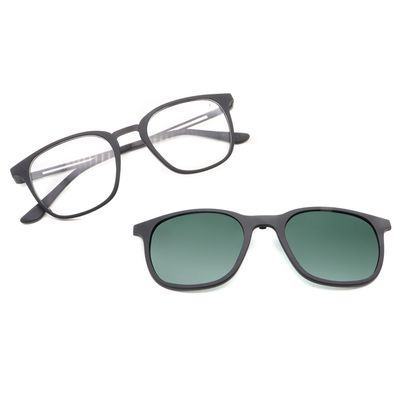 Armação Para Óculos de Grau Masculino Chilli Beans Multi Polarizado Preto