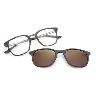 Armação Para Óculos de Grau Masculino Chilli Beans Multi Polarizado Marrom
