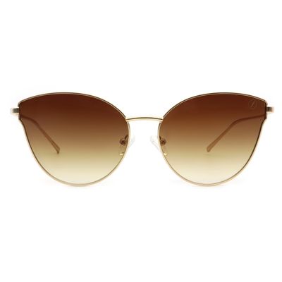Óculos de Sol Feminino Chilli Beans Gatinho Dourado
