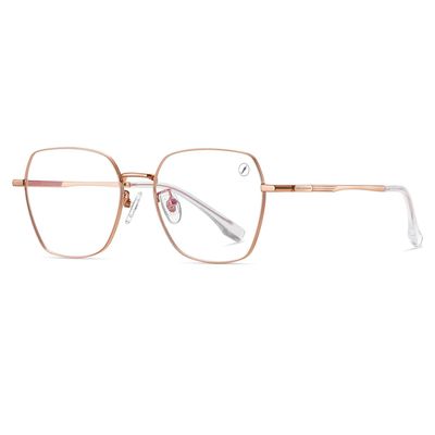 Armação Para Óculos de Grau Feminino Chilli Beans Quadrado Dourado