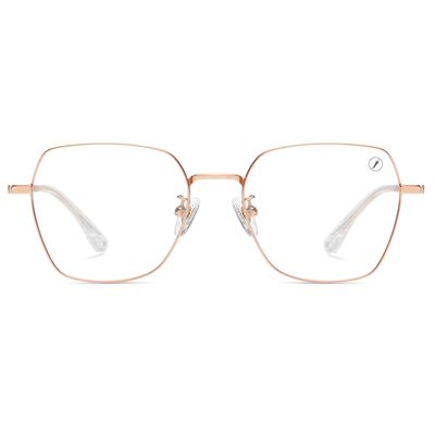 Armação Para Óculos de Grau Feminino Chilli Beans Quadrado Dourado