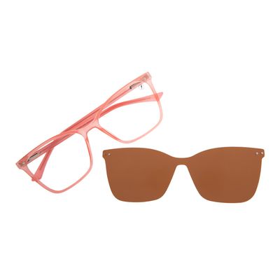 Armação Para Óculos de Grau Feminino Chilli Beans Polarizado Multi Rosé