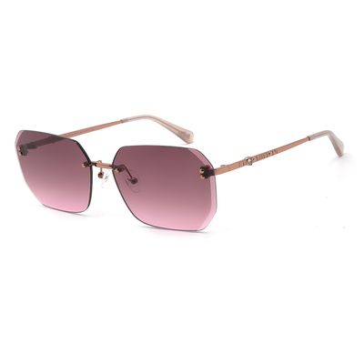 Óculos de Sol Feminino The Beatles Revolution Quadrado Degradê Rosé