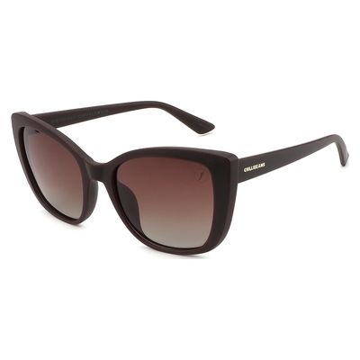 Óculos de Sol Feminino Chilli Beans Cat Polarizado Degradê Marrom