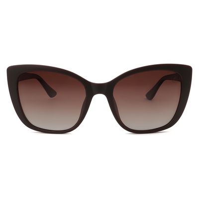 Óculos de Sol Feminino Chilli Beans Cat Polarizado Degradê Marrom