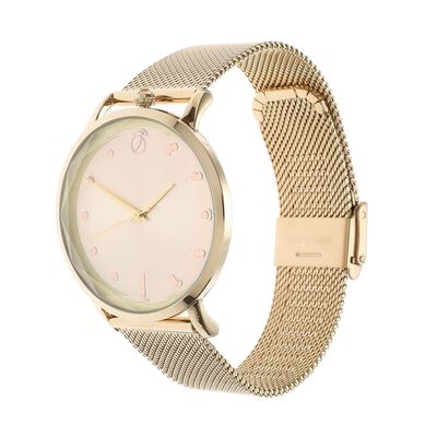 Relógio Analógico Feminino Chilli Beans Metal Dourado