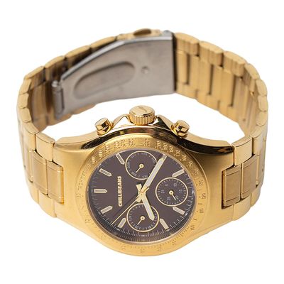 Relógio Analógico Masculino Chilli Beans Metal Dourado