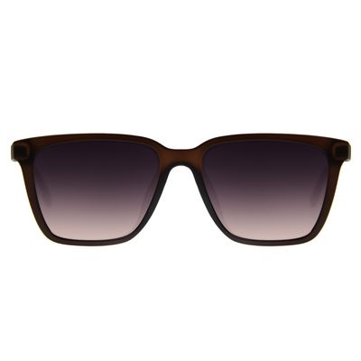 Óculos de Sol Feminino Chilli Beans Quadrado Polarizado Degradê Marrom
