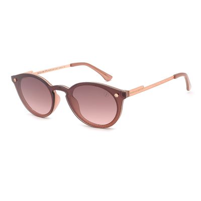 Óculos de Sol Unissex Alok Sneakers Redondo Pink