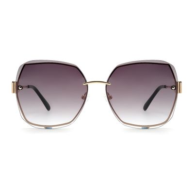 Óculos de Sol Feminino Alok Casual Dourado