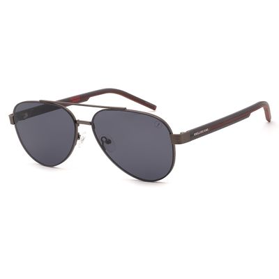Óculos de Sol Masculino NBA Miami Heat Aviador Ônix