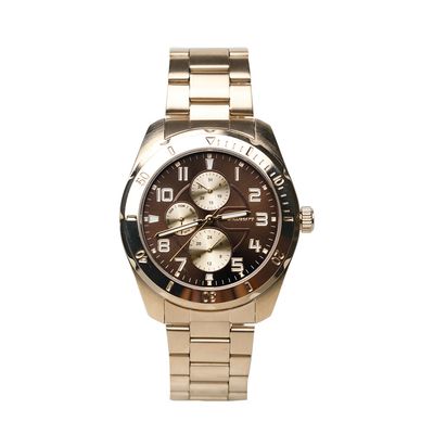 Relógio Analógico Multifunção Masculino Chilli Beans Fashion Metal Dourado
