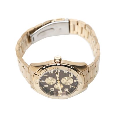 Relógio Analógico Multifunção Masculino Chilli Beans Fashion Metal Dourado
