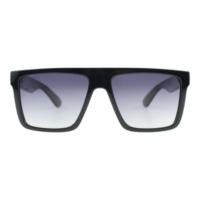 Óculos de Sol Masculino Chilli Beans Quadrado Polarizado Degradê Preto