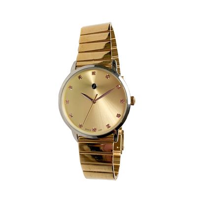 Relógio Analógico Feminino Chilli Beans Clássico Metal Dourado