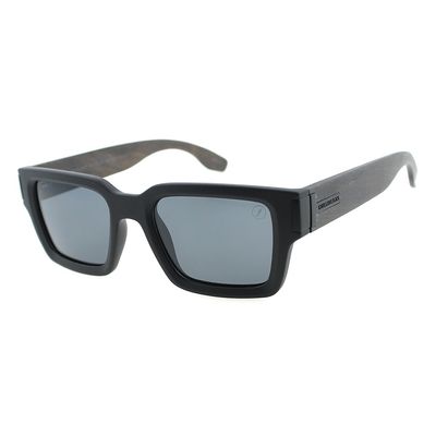 Óculos de Sol Masculino NBA Lakers Quadrado Polarizado Preto