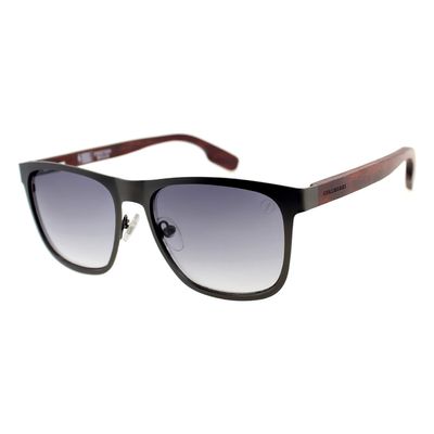 Óculos de Sol Masculino NBA Chicago Bulls Quadrado Degradê Ônix