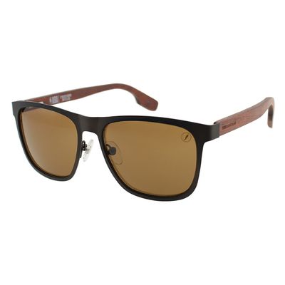 Óculos de Sol Masculino NBA Chicago Bulls Quadrado Marrom