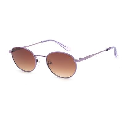 Óculos de Sol Infantil Feminino Chilli Beans Redondo Degradê Marrom