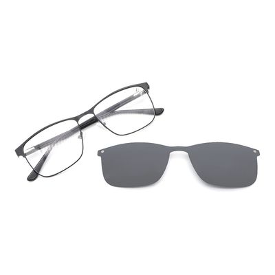 Armação Para Óculos de Grau Masculino Chilli Beans Multi Polarizado Quadrado Preto