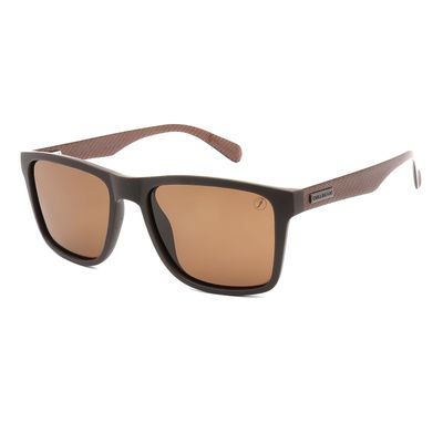 Óculos de Sol Masculino Chilli Beas Quadrado Polarizado Marrom