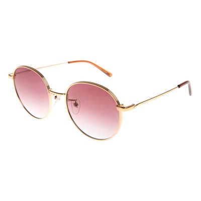 Óculos de Sol Feminino Chilli Beans Redondo Dourado