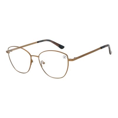 Armação Para Óculos de Grau Feminino Chilli Beans Multi Cat Degradê Marrom