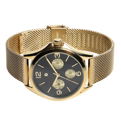 Relógio Analógico Feminino Chilli Beans Multifunção Dourado