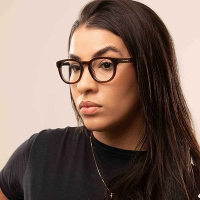 Armação Para Óculos de Grau Unissex Chilli Beans Redondo AC Verde