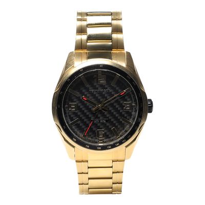 Relógio Analógico Masculino Volkswagen GTI Dourado