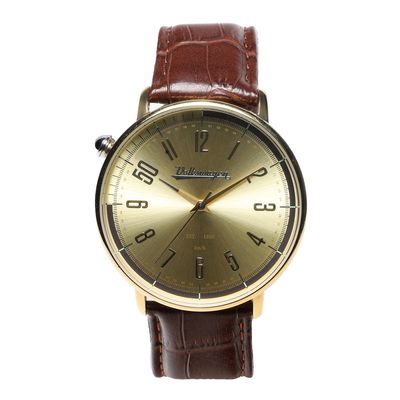 Relógio Analógico Masculino Volkswagen Kombi Dourado