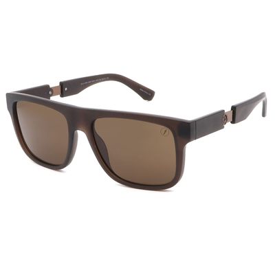 Óculos de Sol Masculino Volkswagen Gol Quadrado Marrom