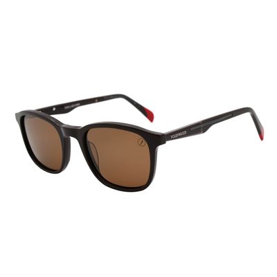 Óculos de Sol Masculino Volkswagen Redondo Polarizado Marrom