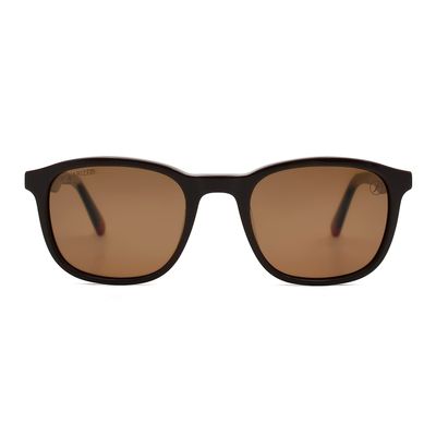 Óculos de Sol Masculino Volkswagen Redondo Polarizado Marrom