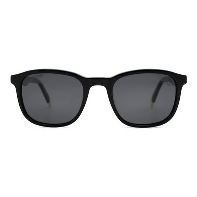 Óculos de Sol Masculino Volkswagen Redondo Polarizado Preto