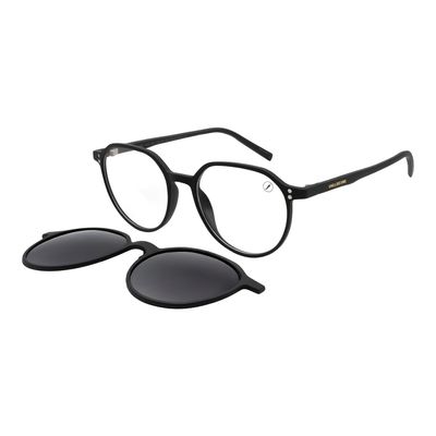 Armação Para Óculos de Grau Feminino Chilli Beans Multi Polarizado Degradê Preto