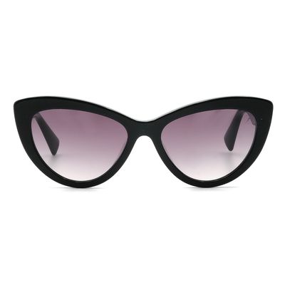 Óculos de Sol Feminino Chilli Beans Gatinho Degradê Preto Polarizado