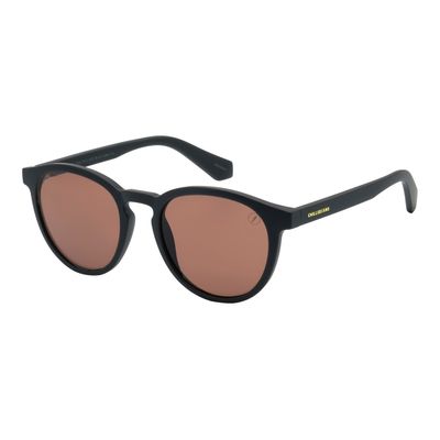 Óculos de Sol Masculino Chilli Beans Redondo Marrom