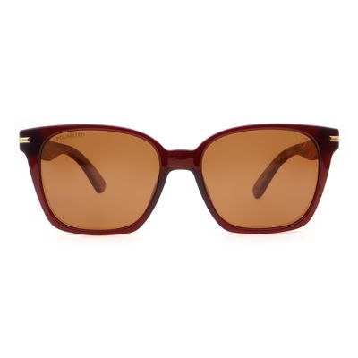 Óculos de Sol Masculino Chilli Beans Quadrado Polarizado Vermelho