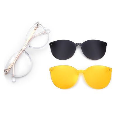 Armação Para Óculos de Grau Feminino Chilli Beans Night Vision Multi Polarizado Rosé