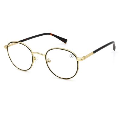 Armação Para Óculos de Grau Feminino Chilli Beans Redondo Dourado