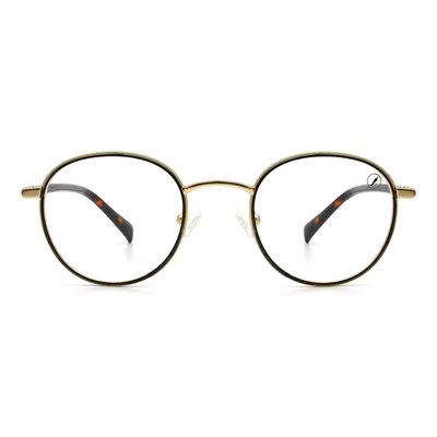 Armação Para Óculos de Grau Feminino Chilli Beans Redondo Dourado