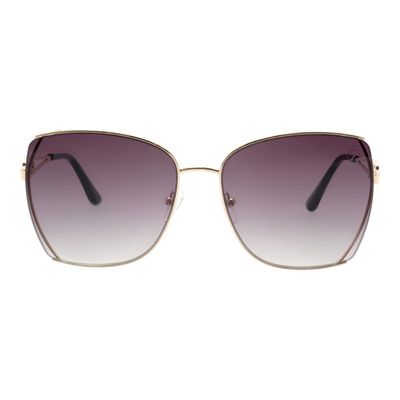 Óculos de Sol Feminino Volkswagen Beetle Degradê Dourado