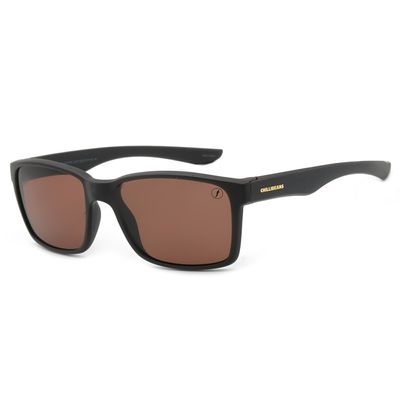 Óculos de Sol Masculino Chilli Beans Linha Clássicos New Sport Marrom