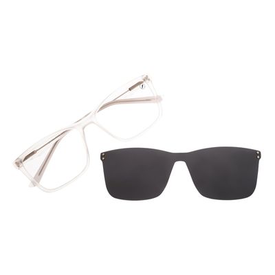 Armação Para Óculos de Grau Masculino Chilli Beans Multi Polarizado Transparente