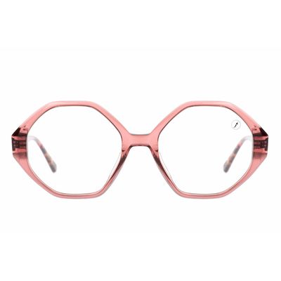 Armação Para Óculos de Grau Feminino Chilli Beans AC Hexagonal Rosê